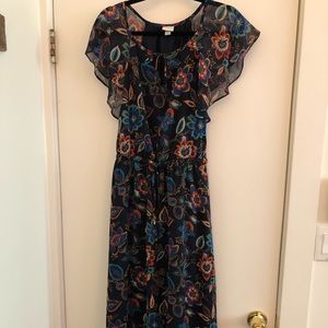 Maxi floral dress